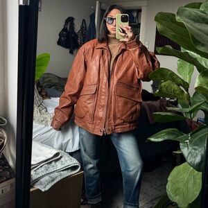 Vintage leather jacket